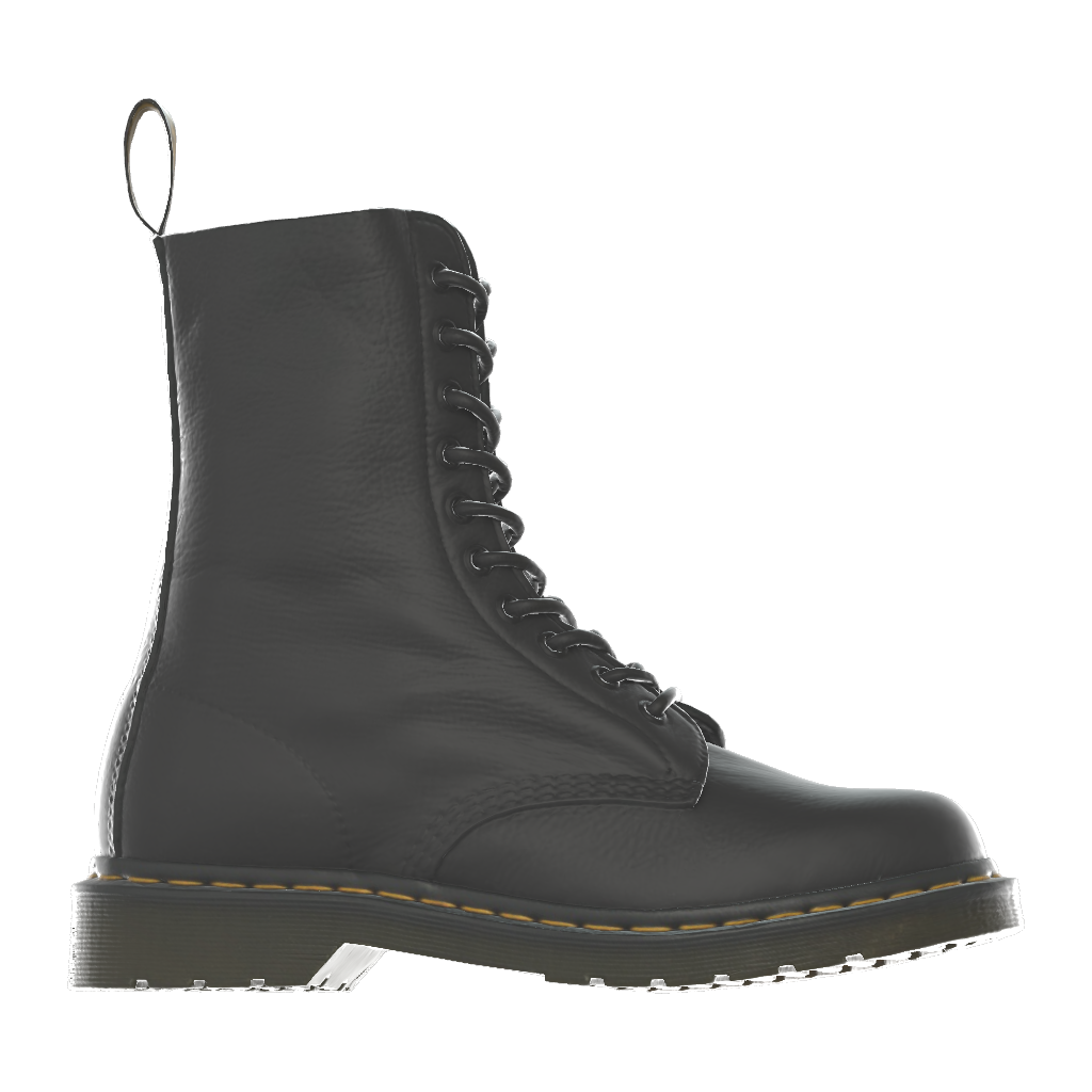 Dr.Martens 1490 Virginia 10ホール UK6 25cm Dr.Martens Women's 1490 10-eye VIRGINIA LEATHER Mid Calf